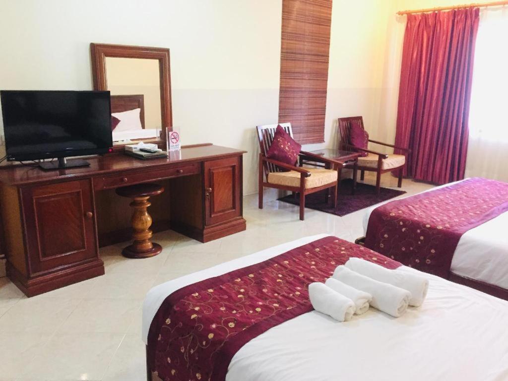New Rose Boutique Hotel Vientiane Exterior foto